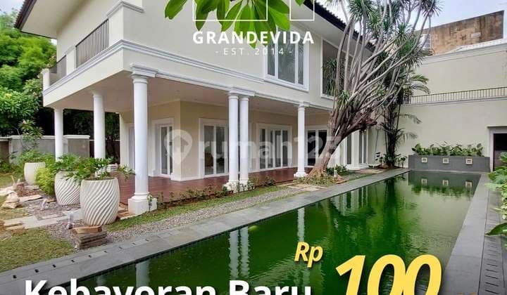 Rumah Mewah Lokasi Premium Kebayoran Baru Jakarta Selatan