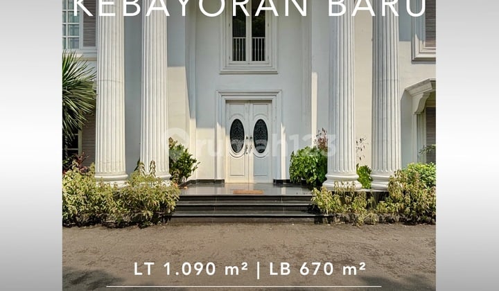 Rumah Mewah Area Premium Trawat di Kebayoran Baru Jakarta Selatan