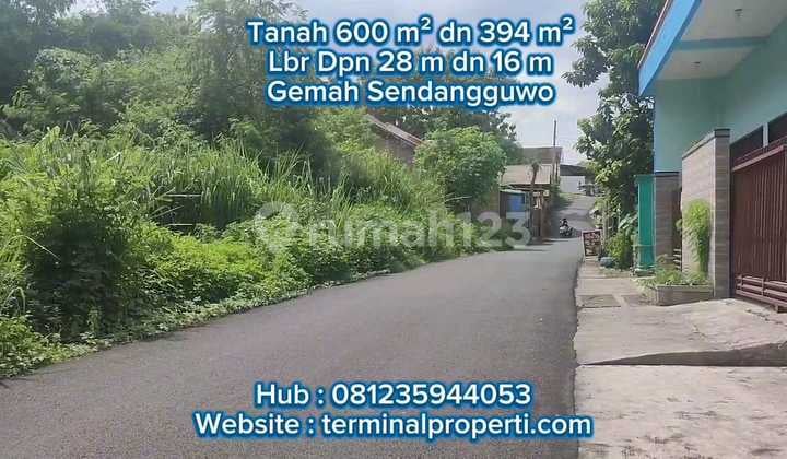 Tanah Murah Dijual SHM Hak Milik di Gemah Dkt Amposari Sendangguwo Tembalang Semarang Timur