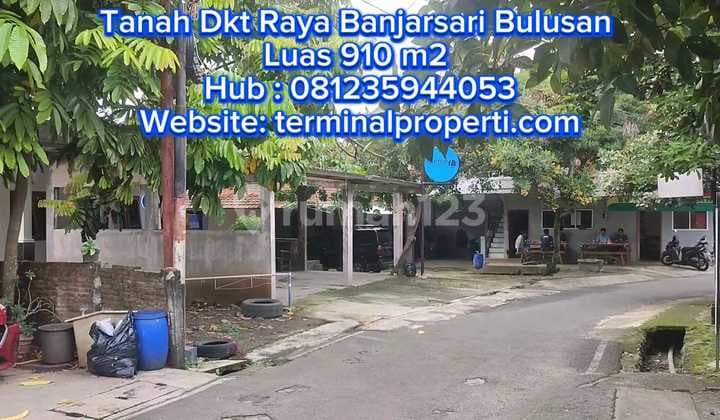 Tanah Dijual Murah SHM Hak Milik Dkt Banjarsari Bulusan Dekat Undip Tembalang Semarang Atas