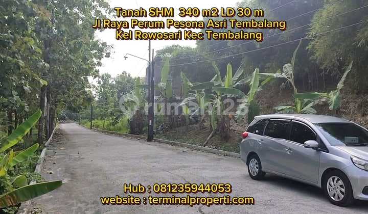 Tanah Dijual Bebas Banjir SHM Hak Milik Pribadi di Krasak Rowosari Tembalang Semarang Timur