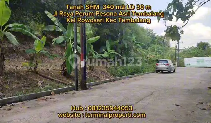 Flood-Free Land for Sale, Freehold Ownership Certificate (SHM) in Krasak Rowosari, Tembalang, East Semarang