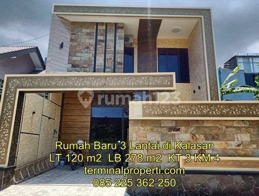 Rumah Baru Dijual SHM Hak Milik 3 LT Bagus di Candi Kalasan Ngaliyan Semarang Barat