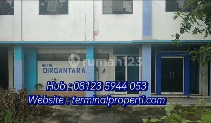 Eks Hotel/ Kantor Dijual 2 LT SHM Hak Milik Jl Raya Siliwangi Kalibanteng Kulon Semarang Barat.