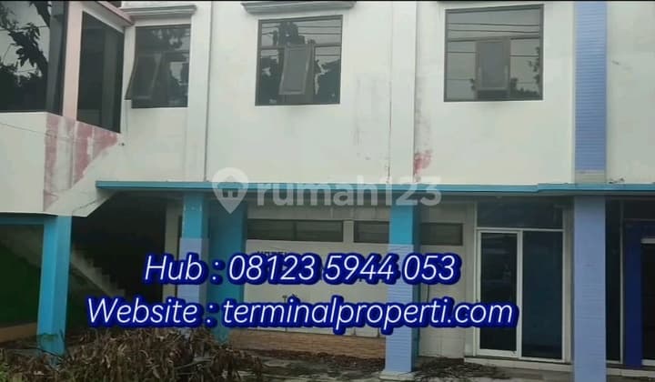 Eks Hotel/ Kantor Dijual 2 LT SHM Hak Milik Jl Raya Siliwangi Kalibanteng Kulon Semarang Barat.
