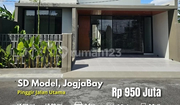 Rumah Baru Dekat Sd Model Jogjabay 3 Kamar di Saren Wedomartani