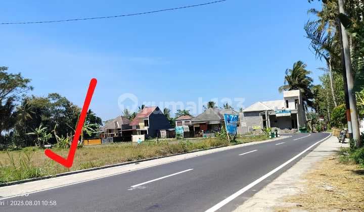 Luas 1000An Dijual Tanah Pinggir Jalan Raya Dekat Kampus Uii