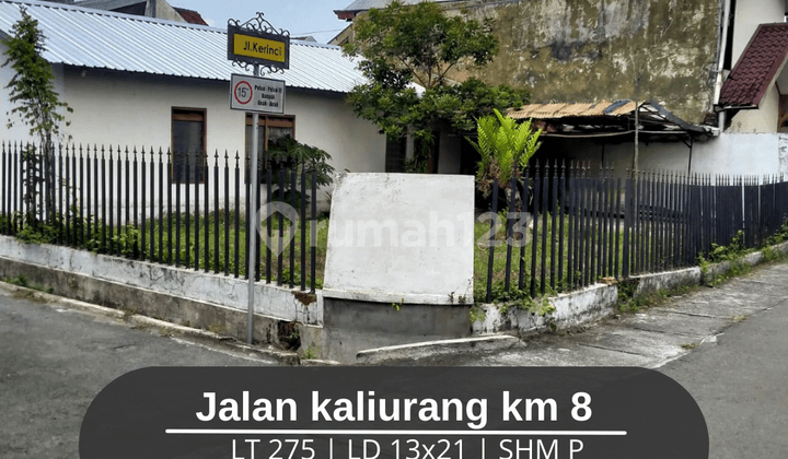 Tanah Posisi Hook Dalam Perumahan Jalan Kaliurang Dekat Ugm