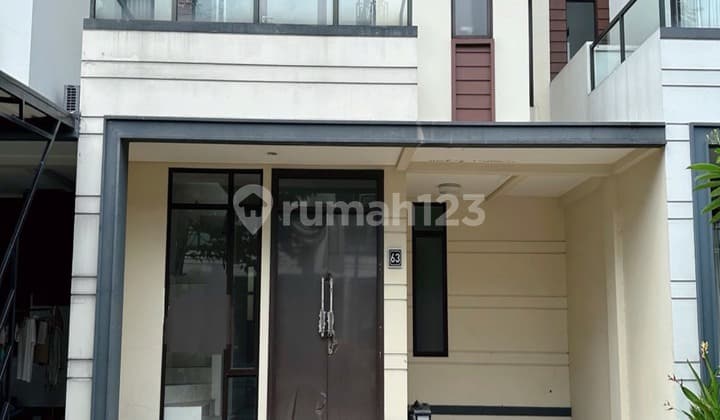 Rumah Sewa Modern Minimalis Unfurnished Baru Shm - Sertifikat Hak Milik Di Lavon 1, Tangerang