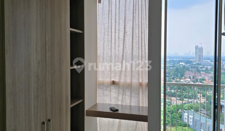 Apartemen Alam Sutera Dekat Binus SGU UBM Pacific Garden 1 Kamar Tidur Furnished Bagus
