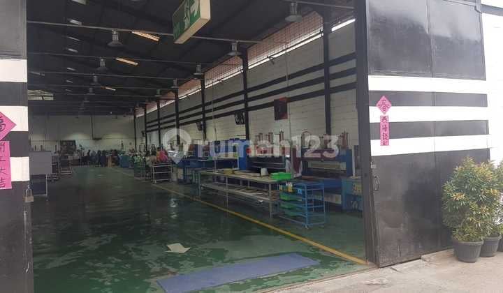 Dijual Pabrik Siap Pakai Pinggir Jalan Tangerang Kota