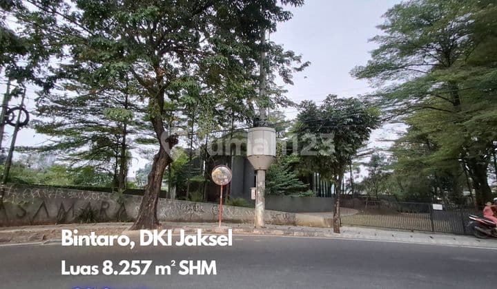 TANAH HOOK, PINGGIR JALAN RAYA UTAMA. BINTARO JAKSEL