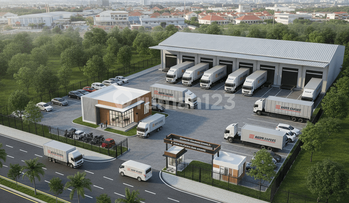 Commercial Land 1593m SHM Bogor City Near BORR Toll Price 6.2 Billion