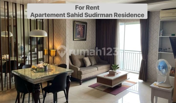 Sewa Apartemen Sahid Sudirman Residence - 2 BR Fully Furnished