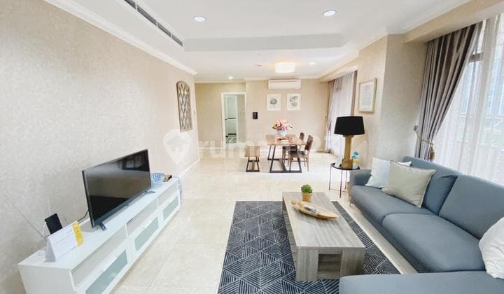 Sewa Apartemen Istana Sahid Sudirman - 3+1 Bedroom Full Furnished