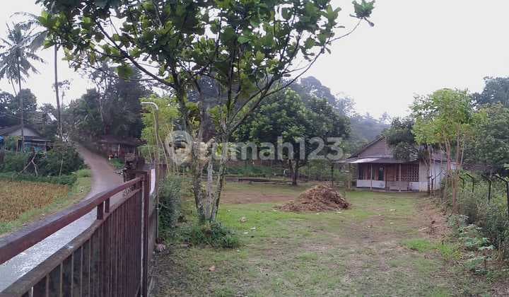 Rumah Kebun Dan Kolam Masih Asri Dekat Lido Cigombong