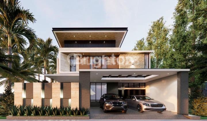 RUMAH MEWAH BRAND NEW MODERN DESIGN DI RADIO DALAM*