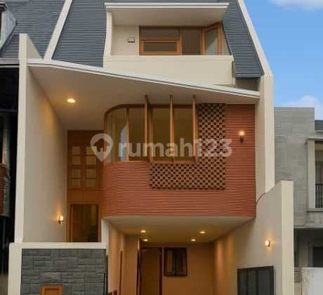 Rumah Modern 4 Lantai, Siap Huni Di Rawamangun-cipinang!