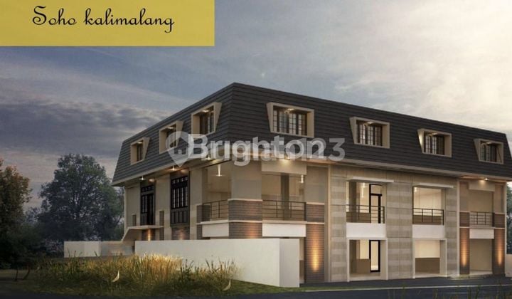 DIJUAL RUKO MINIMALIS, STRATEGIS & MURAH DI SOHO KALIMALANG