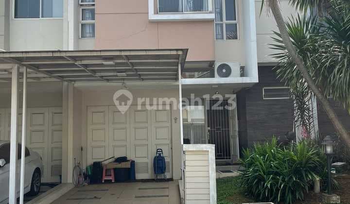 Rumah Lebar 7 Semi Furnish di Cluster Canary Summarecon Serpong