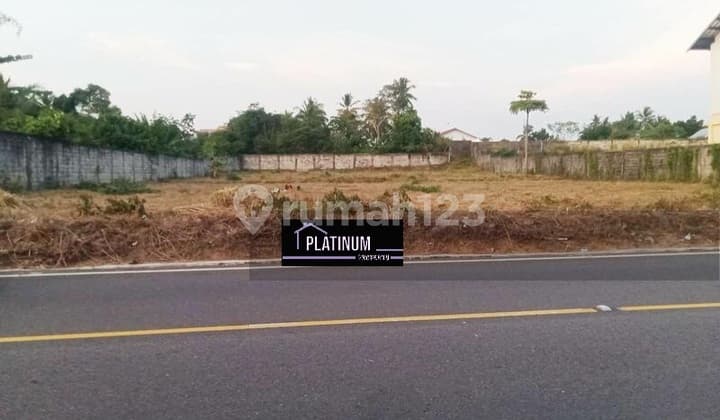 Kavling di Bangka Belitung Pinggir Jalan Depan Laut Cocok Utk Hotel