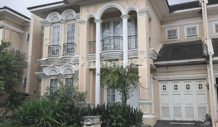 Rumah Lebar 12 Lingkungan Asri di Cluster Bellagio The Green BSD City