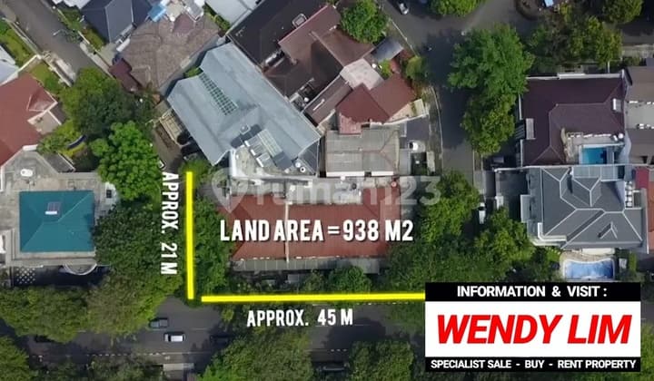 Dijual Rumah At Jl Hangtuah Raya, Kebayoran Baru, Jaksel (Termurah)