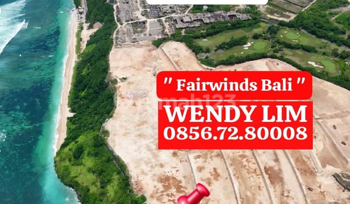Tanah Cliff Front, Eksklusif di Fairwinds Bali Bukit Pandawa, Nusa Dua Selatan