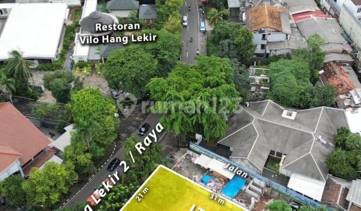 Tanah Bagus Strategis di Jl Hang Lekir Raya, Kebayoran Baru, Jaksel