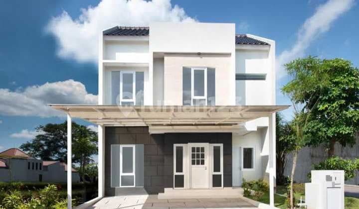 2-Story House Fully Furnished, One Gate System, 24-Hour Security & CCTV, Equipped with 2 Playgrounds, Garden, Jogging Track, Near Toll Gate Entrance