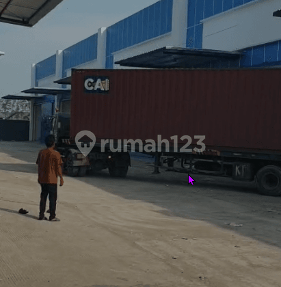 Disewa Gudang di Jln. Kalibaru Pergudangan, Kec. Pakuhaji, Kab. Tangerang Luas 450 M²