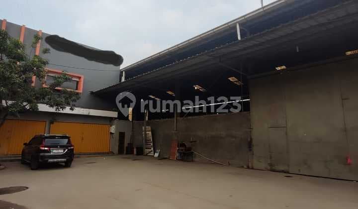 Dijual Gudang LT 2.400 M², LB 1.900 M², Kavling Dpr Blok C, Kec. Cipondoh, Tangerang Kota