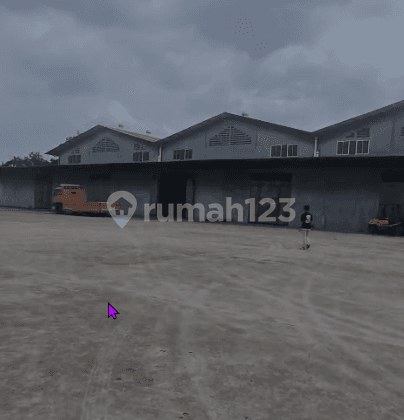 For Rent Warehouse LT 1.3 Ha, Area 692 m², Jati Uwung District, Tangerang City.