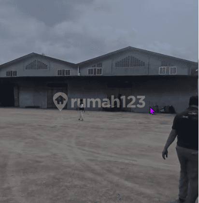 For Rent Warehouse LT 1.3 Ha, LB 8,280 Jati Uwung District, Tangerang City