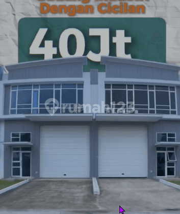 Dijual Gudang di Griya Idola Industrial Park, Bitung Jaya, Kec Cikupa, Kab.tangerang Lt.333lt35 M LB, 240 M²