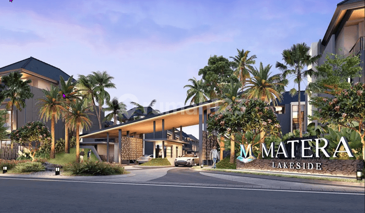 For Sale New 3-Story House Matera Lakeside, Gading Serpong, Tangerang