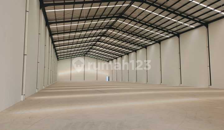 For Rent: New Warehouse in Kec. Legok, Kab. Tangerang, Land Area 4,416 m², Building Area 3,792 m².