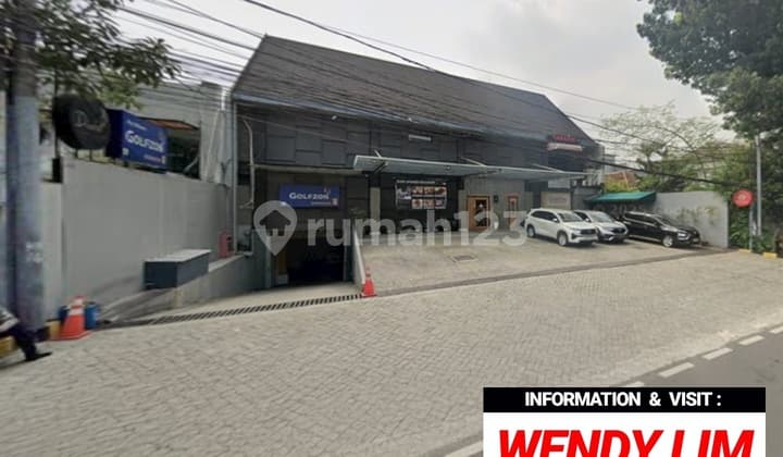 Ruko / Ruang Usaha Menarik di Jl Wijaya, Melawai, Kebayoran Baru