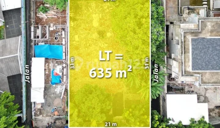 Tanah Bagus Strategis di Jl Hang Lekir Raya, Kebayoran Baru, Jaksel