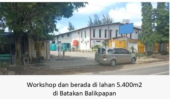 Termurahhhh Bonus Workshop Tanah di Batakan, Balikpapan 5.400 m²