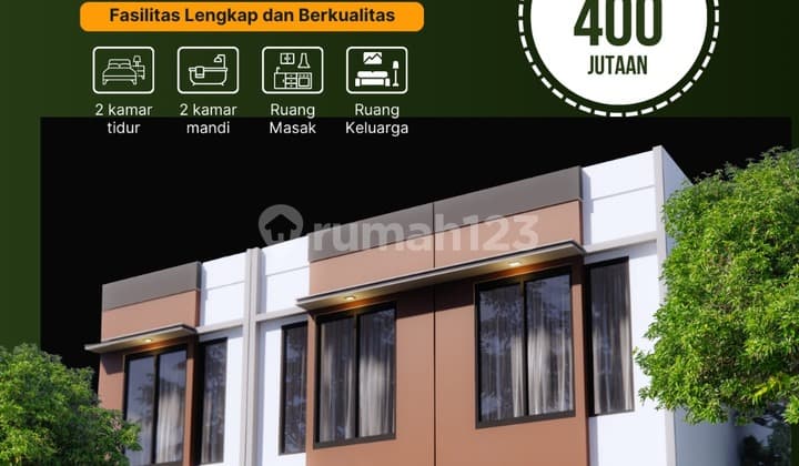 New Hibiscus 2-Storey House with SHM in Central Jakarta