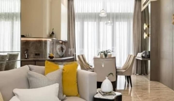 Dijual Rumah PIK GOLF ISLAND CLUSTER CHOPIN GOLF uk 8x20 ,3lt FURNISHED JAKUT