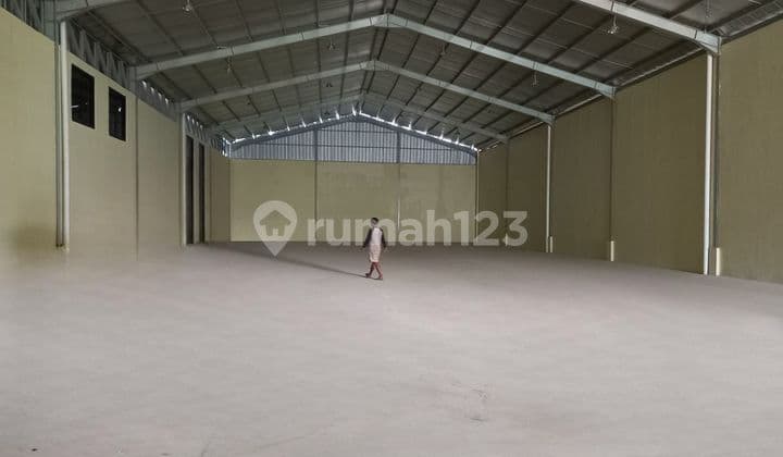 Gudang Tekno Luas 1000 M Akses 40ft Dan Siap Beroperasi