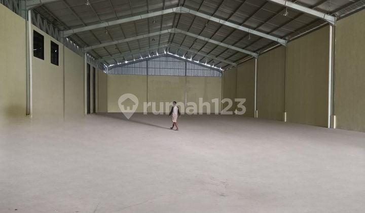 Gudang Tekno Luas 1000 M Akses 40ft Dan Siap Beroperasi