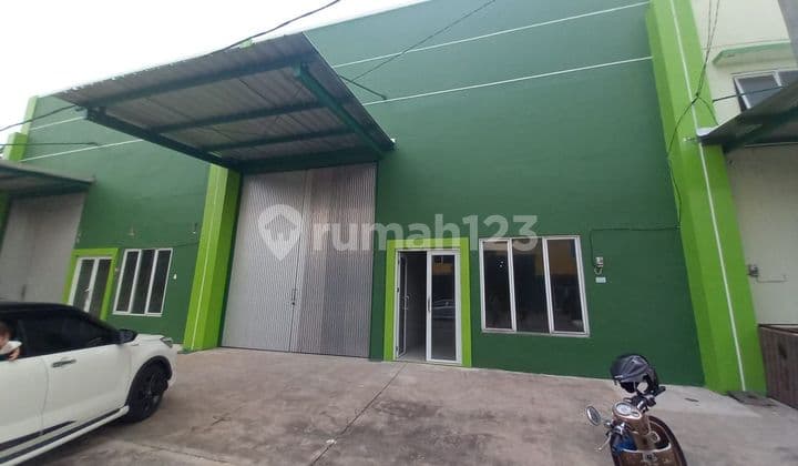 Termurah Gudang Baru Luas 380 M bisa Akses 40Ft Dekat Tol