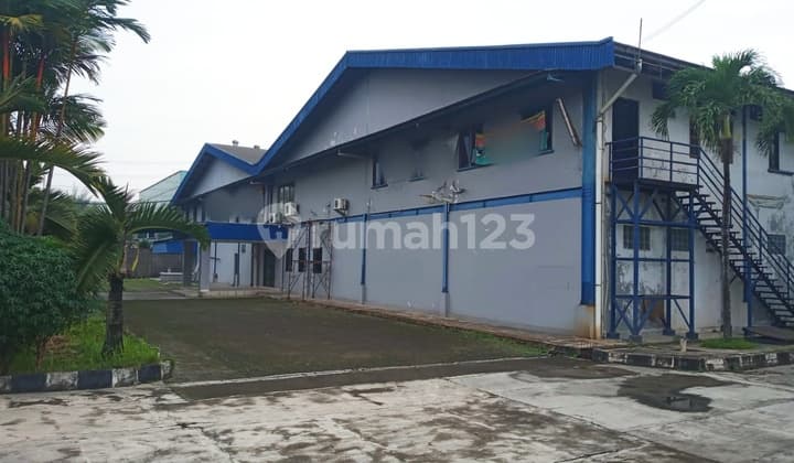Ex Pabrik Siap Pakai di Kawasan Industri Cikupa Mas Dkt Pintu Tol