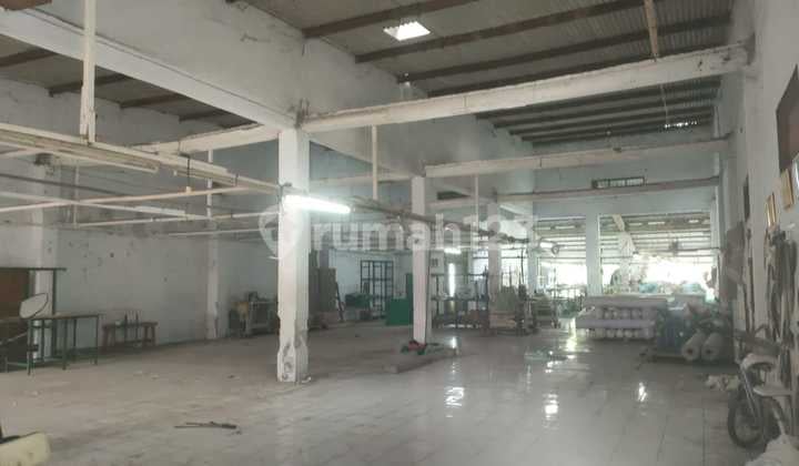 Tanah Kavling dan Bangunan Gudang di Tangerang Lokasi Bagus