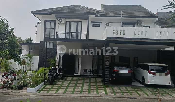 Rumah Hoek Design Cantik Siap Huni Di Kencana Loka BSD