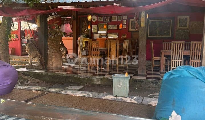 Pasti Closing Di Jual Tanah Bonus Bangunan Resto View Sawah Lokasi Peliatan Ubud Gianyar