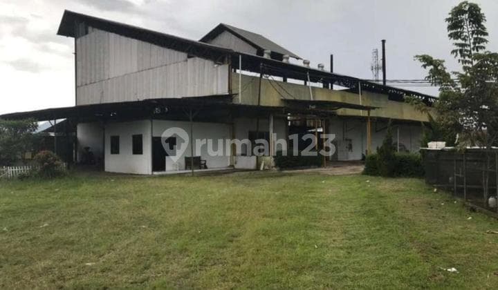 Ex Pabrik Gudang Luas di Jalan Waas Pameungpeuk Kab Bandung
